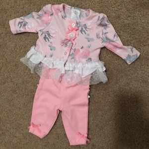 Laura Ashley Baby Girl Outfit